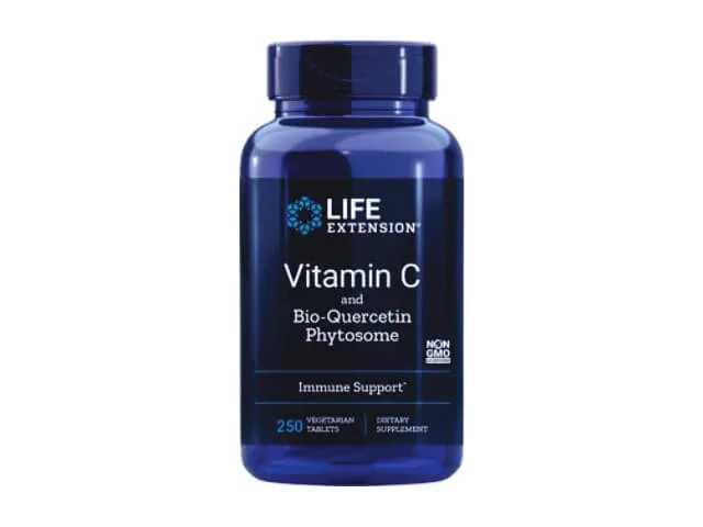 VITAMIN C IN KVERCETIN FITOSOM, 250 veg tbl