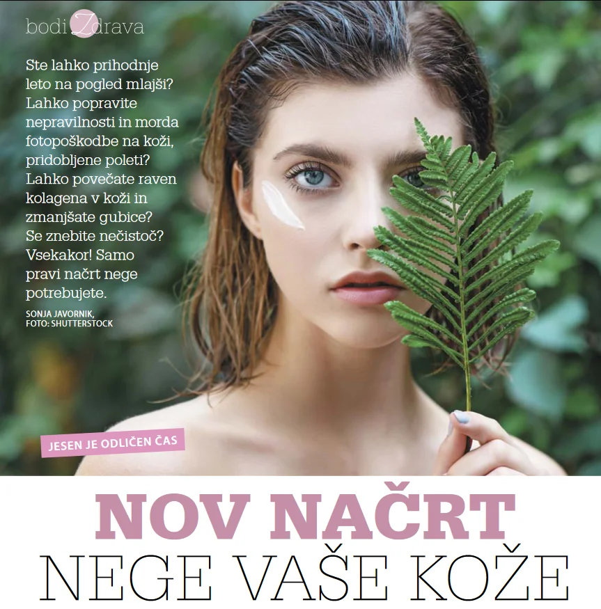 NOV NAČRT NEGE VAŠE KOŽE